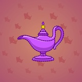 Genie Lamp #4251