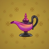 Genie Lamp #4252