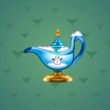 Genie Lamp #4258