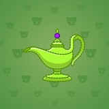 Genie Lamp #4270 Genie Lamp #4270