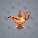 Genie Lamp #4271