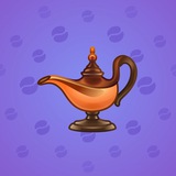 Genie Lamp #4284