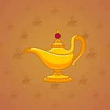 Genie Lamp #4289