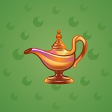 Genie Lamp #4317 Genie Lamp #4317