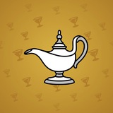 Genie Lamp #4335
