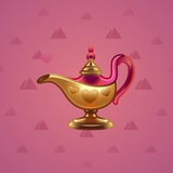 Genie Lamp #4337 Genie Lamp #4337