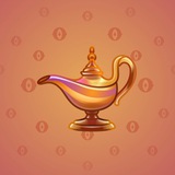 Genie Lamp #4343 Genie Lamp #4343