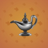 Genie Lamp #4345