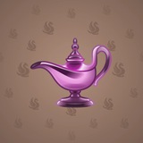 Genie Lamp #4347 Genie Lamp #4347