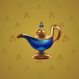 Genie Lamp #4353 Genie Lamp #4353