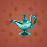Genie Lamp #4383