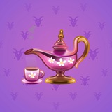 Genie Lamp #4385