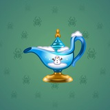 Genie Lamp #4390