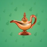 Genie Lamp #4413 Genie Lamp #4413