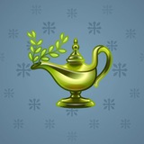 Genie Lamp #4414