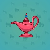 Genie Lamp #4426 Genie Lamp #4426