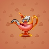 Genie Lamp #4441 Genie Lamp #4441