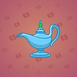 Genie Lamp #4448