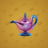 Genie Lamp #4457 Genie Lamp #4457