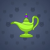 Genie Lamp #4460