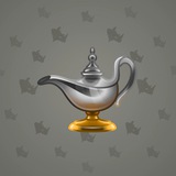Genie Lamp #4465 Genie Lamp #4465