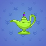 Genie Lamp #4467