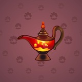 Genie Lamp #4487 Genie Lamp #4487