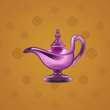 Genie Lamp #4488