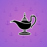 Genie Lamp #4504 Genie Lamp #4504