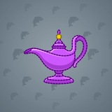 Genie Lamp #4507