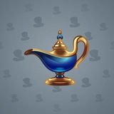 Genie Lamp #4512 Genie Lamp #4512