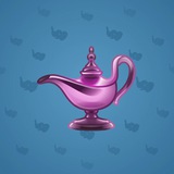 Genie Lamp #4516 Genie Lamp #4516