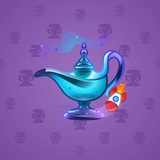 Genie Lamp #4528