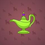 Genie Lamp #4529 Genie Lamp #4529