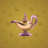 Genie Lamp #4530 Genie Lamp #4530