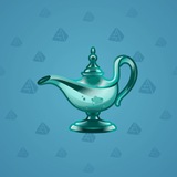 Genie Lamp #4538 Genie Lamp #4538