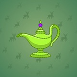 Genie Lamp #4541
