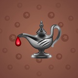 Genie Lamp #4552 Genie Lamp #4552