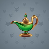 Genie Lamp #4562 Genie Lamp #4562