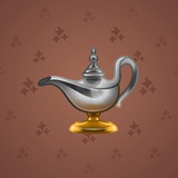 Genie Lamp #4564