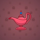 Genie Lamp #4582 Genie Lamp #4582
