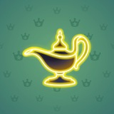 Genie Lamp #4584 Genie Lamp #4584