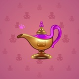 Genie Lamp #4596 Genie Lamp #4596