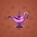 Genie Lamp #4606 Genie Lamp #4606
