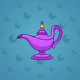 Genie Lamp #4609 Genie Lamp #4609