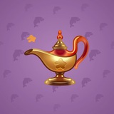 Genie Lamp #4613