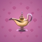 Genie Lamp #4618