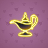 Genie Lamp #4642 Genie Lamp #4642