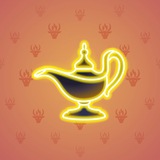 Genie Lamp #4648 Genie Lamp #4648