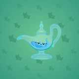 Genie Lamp #4649